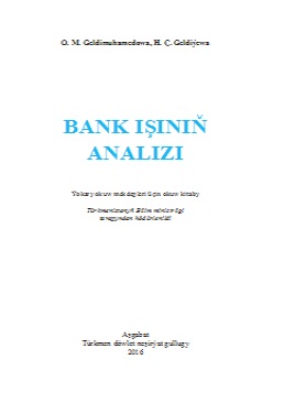 Bank işiniň analizi
